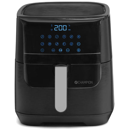 Heißluftfritteuse XL Keramik 5,5 l 1800 W AF600 Schwarz