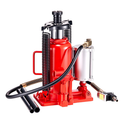 Air Hydraulic Bottle Jack, 20 Ton, 260–495 mm Lift