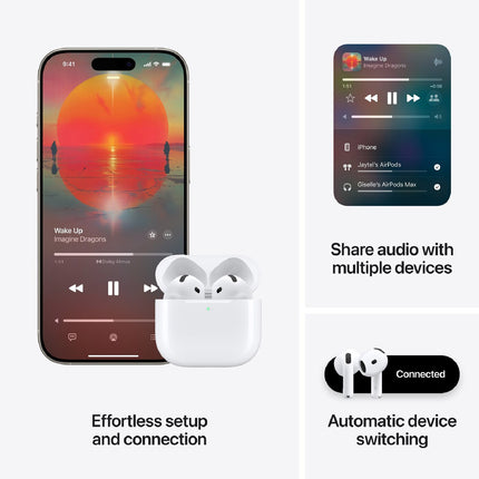AirPods 4 mit aktiver Geräuschunterdrückung