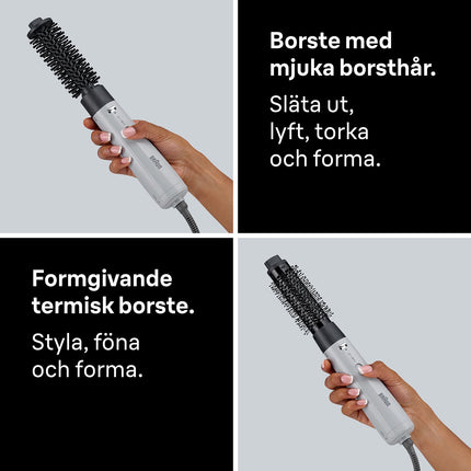 Air Styler, 300W, 3 Heat-Speed Settings, 2 Attachments