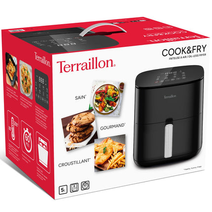 Heißluftfritteuse Cook & Fry 5L 1500W