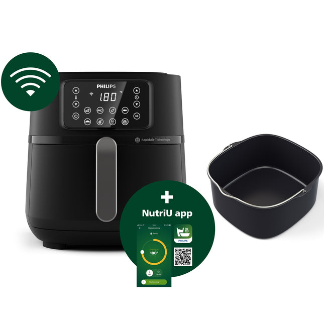 Airfryer HD9285/93 Cosmos XXXL App-fähig WiFi