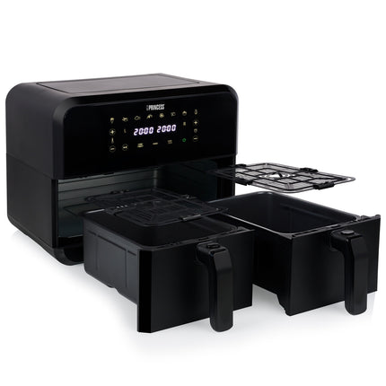 Air fryer with double baskets 2X4L 2400W - 182068