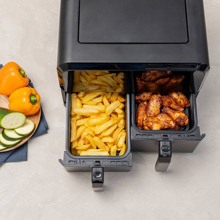 Air fryer with double baskets 2X4L 2400W - 182068