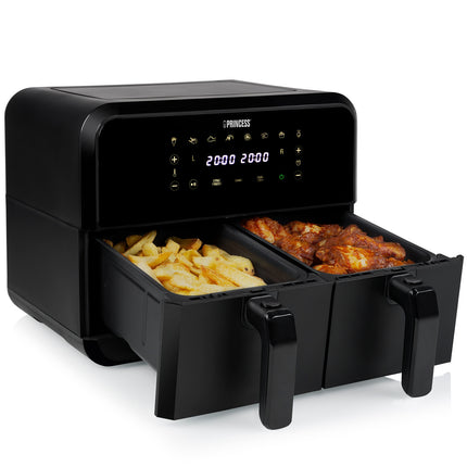 Air fryer with double baskets 2X4L 2400W - 182068