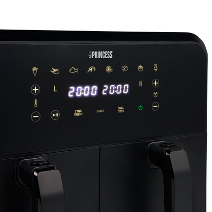 Air fryer with double baskets 2X4L 2400W - 182068