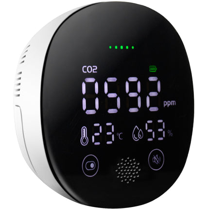 Moniteur de qualité de l'air Alarme de dioxyde de carbone