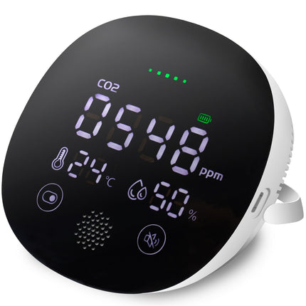 Moniteur de qualité de l'air Alarme de dioxyde de carbone