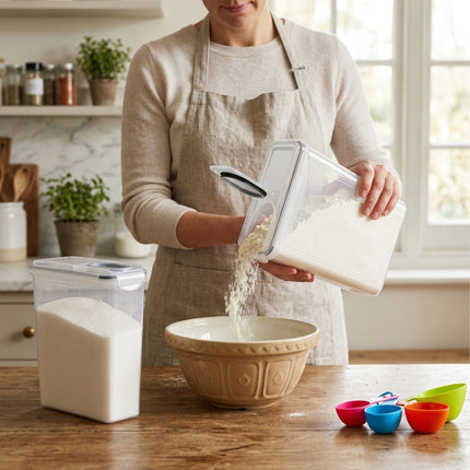 Airtight Food Storage Containers, 3.7L, 6-Pack