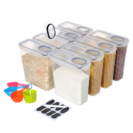 Airtight Food Storage Containers, 3.7L, 8-Pack
