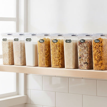 Airtight Food Storage Containers, 3.7L, 8-Pack