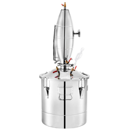 Alcohol Distiller 30L, 304 Stainless Still With Pump