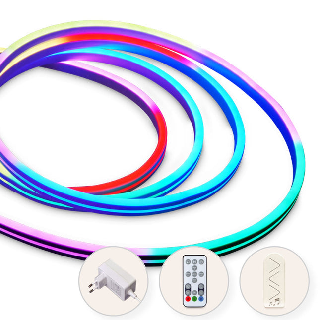 Alexandra sada LED pásku RGBIC Neon Smart Tuya WiFi 5m