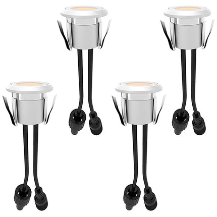 Allan Decklight-Kit 4er-Pack inkl. Netzteil 12V 3000K 10lm IP67