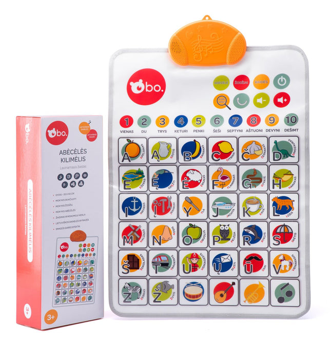 Alphabet-Spielmatte Lernspielzeug für Kinder, Litauische Sprache