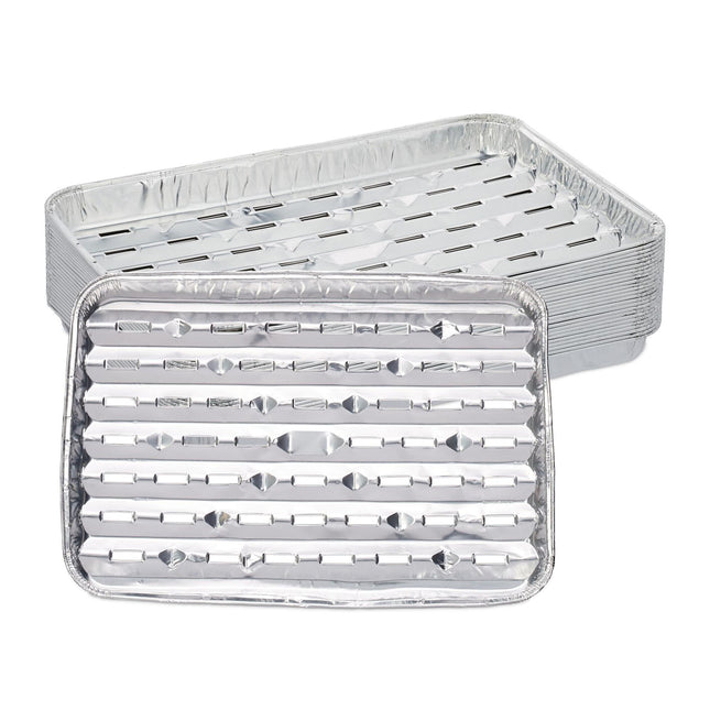 Aluminium-Grillschalen, 25er-Set