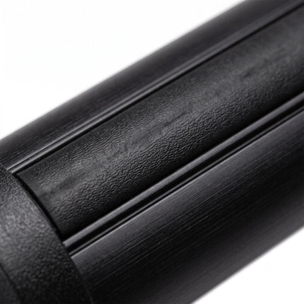 Aluminium Roof Bars for Closed Rails, Black, 135 cm