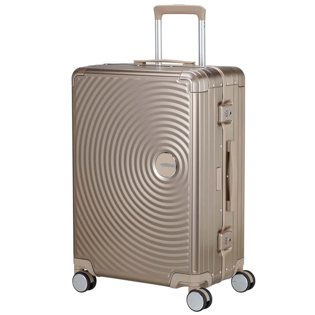 Aluminium-Soundbox-Koffer, mittel, Bronze, 68 cm