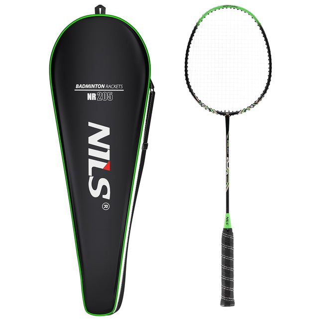 Aluminium badmintonracket met hoes