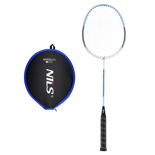 Aluminium badmintonracket met hoes