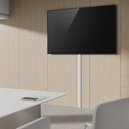 Aluminium-Kabelkanal, 75cm, Wandmontage, Weiß