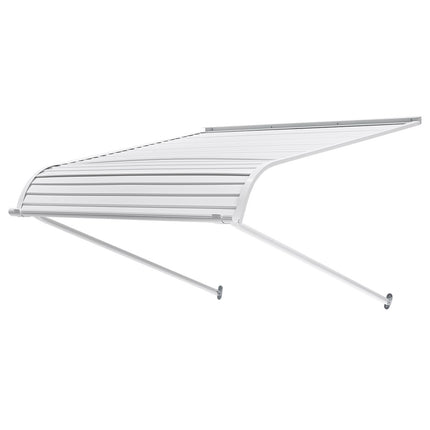Aluminum Door Awning 40 x 42 In, Rain Sun Snow Shield