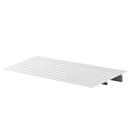 Aluminum Door Threshold Ramp, 59 mm Rise, 2-Pack