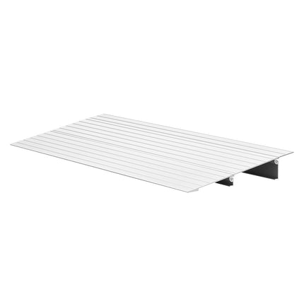 Aluminum Door Threshold Ramp, 59 mm Rise, 2-Pack