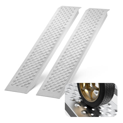 Aluminum Loading Ramps, 2-Pack, 880 lb, 47.2 in