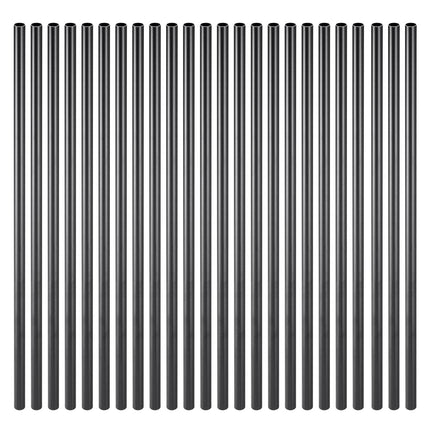 Aluminum Stair Balusters, 51 Pack, 26 In, 3/4 In Round