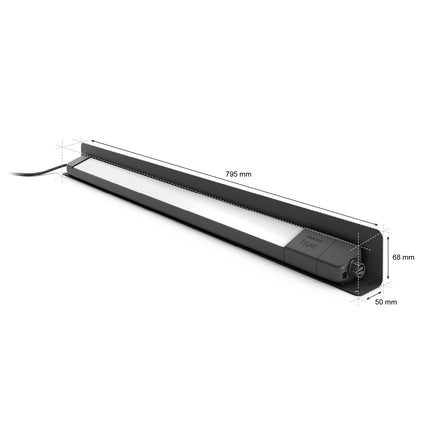 Amaranth Garden floodlight Wh/Color 12V