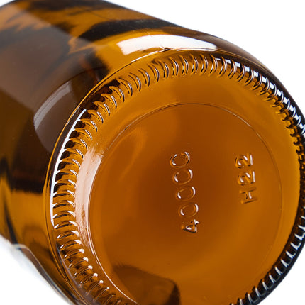 Braunglas-Gläser 400ml, Weithals, luftdichter Verschluss