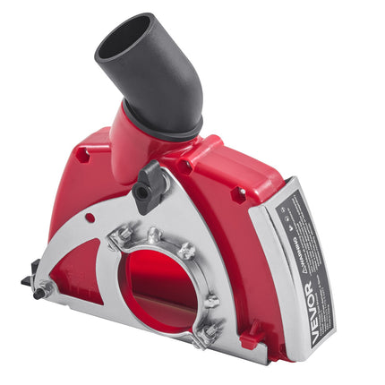 Angle Grinder Cutting Dust Shroud, 4-5 in, Vacuum Adapter