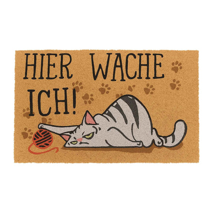 Animal Doormat, Coconut Fiber, 60x40 cm, Dirt-Trapping