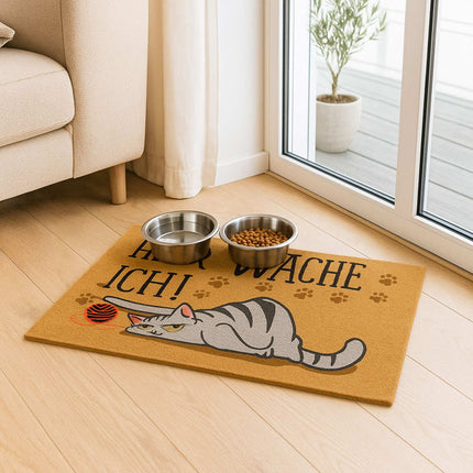 Animal Doormat, Coconut Fiber, 60x40 cm, Dirt-Trapping