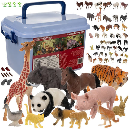 Tiere - Kruzzel Figurenset 24816
