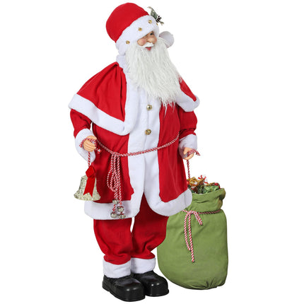 Animierter Weihnachtsmann mit Musik und Bewegung, für den Innenbereich