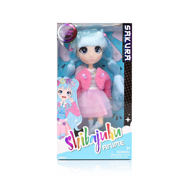 Anime-Puppe Sakura, 30 cm, Sammlerfigur