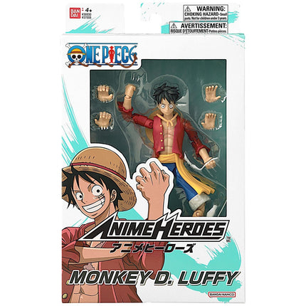 Figurka Anime Heroes One Piece s příslušenstvím, 16 cm - Monkey D. Luffy