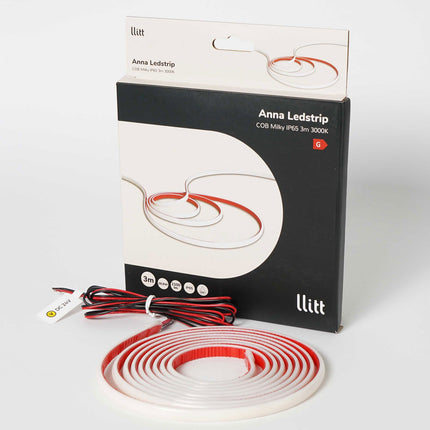 Anna Ledstrip COB-LED Milchig ohne Trafo IP65 3m?? 3000K???