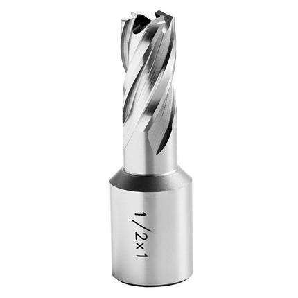 Annular Cutter Set, 5-Piece HSS 1/2 in Weldon Shank