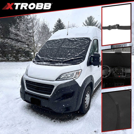 Anti-Frost Windshield Cover, Waterproof, 200x100 cm