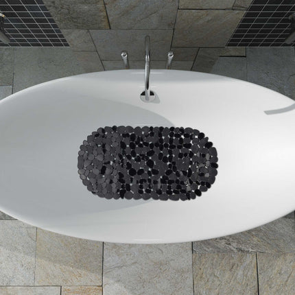 Anti-Slip Bath Mat Stone Design