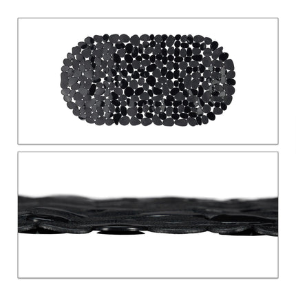 Anti-Slip Bath Mat Stone Design