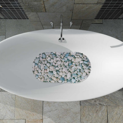 Anti-Rutsch Badematte Stein-Design