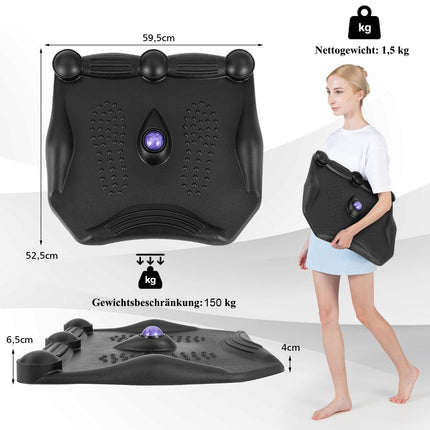 Protiúnavová podložka s masážními body a otočnou masážní koulí 360° pro práci ve stoje