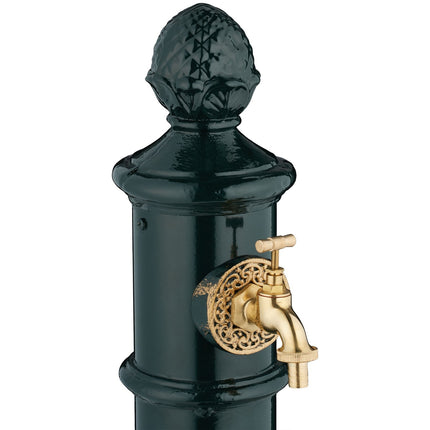 Antique Column Fountain with Tap & Basin – 83 cm