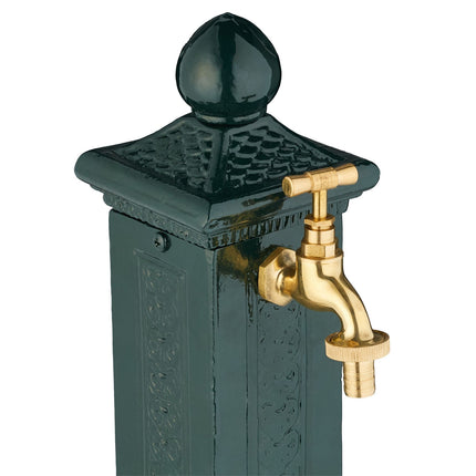 Antique Metal Column Fountain, 47 cm