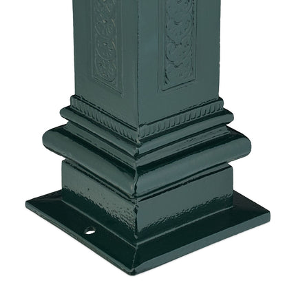 Antique Metal Column Fountain, 47 cm