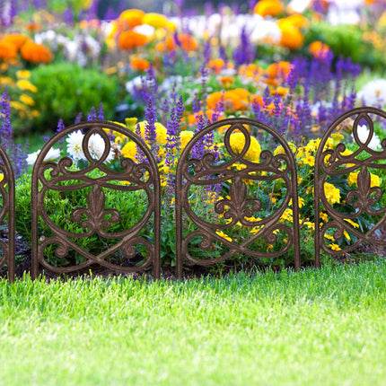 Antique bed rail set of 2